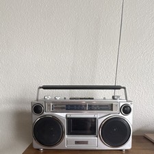 Montgomery Ward SR2100 SERIES Boombox Cassette AM/FM Radio WORKING  