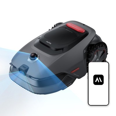 Robot Lawn Mower LiDAX Ultra 1000 Wire Free 0.25 Acre RTK 360 LiDAR MOVA LiDARAI