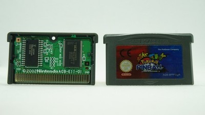 Pokémon Pinball Rubin Saphir Nintendo Gameboy Advance GBA Ruby Sapphire Raritys