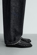 Zara Penny Dress Loafers Black EU 43 152225922