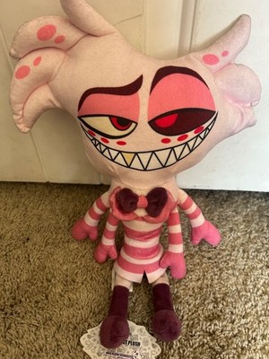 Official Hazbin Hotel Angel Dust Sharkrobot Plush (Version 1)