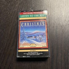 Hallmark Christmas "LISTEN TO THE JOY " Cassette Tape 1986 12 Songs 