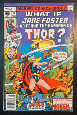 Marvel What If #10 - 1st Jane Foster Thor - Nice Copy - see pics