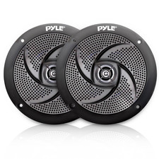 Serenelife Pyle Low-Profile Waterproof Marine Speakers - 100W 4 Inch 2 Way 1