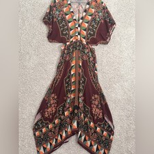 FARM RIO Anthropology Boho Maxi Dress - Large