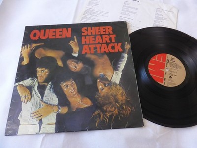 QUEEN - SHEER HEART ATTACK ,EMI ,1974 ,EMC3061, VG/VG+