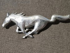 Vintage Original Ford Mustang Part Pony Grill Emblem Dizb-8216a Size 6.75
