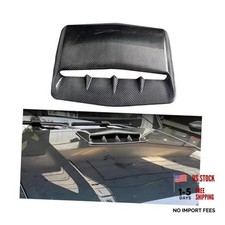 Car Hood Vents, Vehicle Scoop Turbo Bonnet Hood Air Flow Intake Carbon Fiber