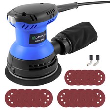 2800W ELECTRIC RANDOM ORBITAL SANDER 6 SPEEDS ROTARY PALM CIRCULAR DISC 125mm UK