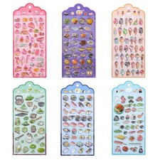 Japanese Theme 3D Raised Embossed Sticker For Scrapbooking And Craft