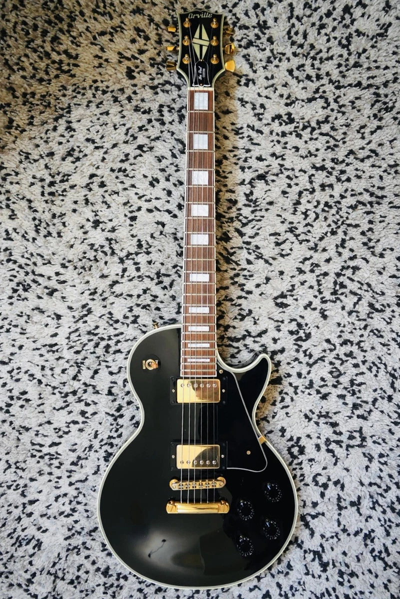 Orville by Gibson Les Paul Standard ブラック Preços baixos em Orville by Gibson Gibson Les Paul Guitarras