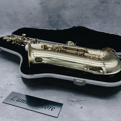 YAMAHA YAS-32 & Case Alto Saxophone Sax YAS32 Purple Logo Japan