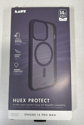 Laut Huex Protect Phone Case For iPhone 14 Pro Max - Dark Purple - New