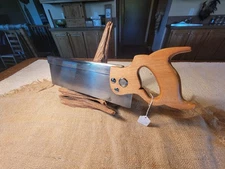 Vintage Henry Disston & Sons No. 4 Backsaw 12" Sharp  14 TPI 