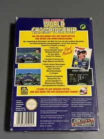 Nintendo NES Nigel Mansell's World Championship mit OVP und Anleitung  Top