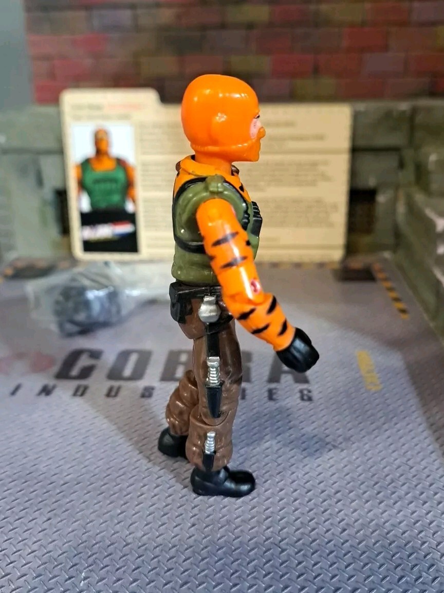 GI JOE ~ 2004 TIGER FORCE BEACHHEAD HTF~ DREADNOK RAMPAGE JOECON