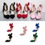 thumbnail 3 - Women Bow-Knot Ankle Strap Sandals Sweet Ladies Point-Toe High Heels Shoes Pumps