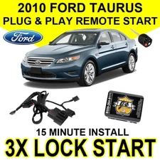 Js Alarm 2010 Ford Taurus Remote Start Plug & Play Easy Install DIY 3X Lock FO1A