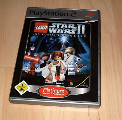 Playstation 2 Spiel - Star Wars II 2 - Die Klassische Tril.. Platinum - PS2 Game