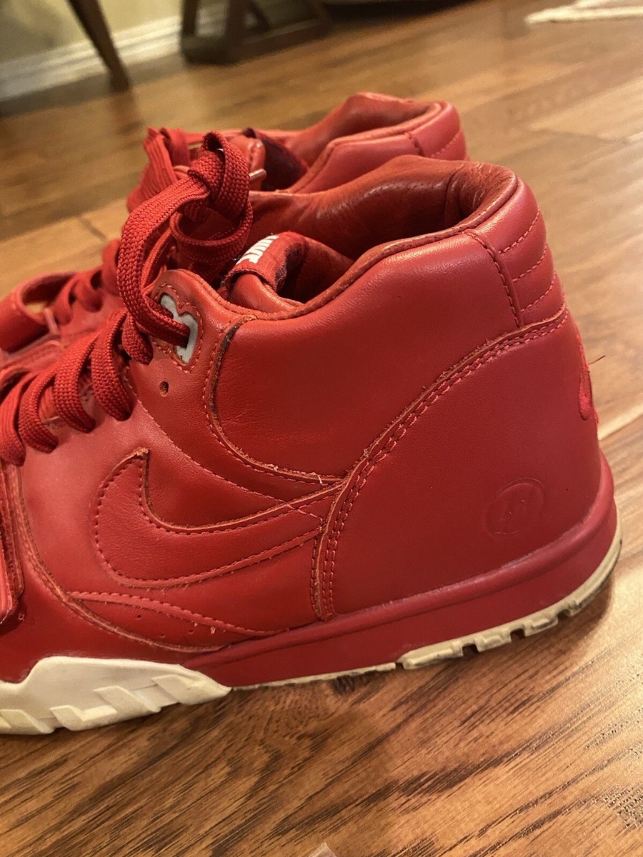 シューズ(男性用) Nike Air Trainer 1 Mid SP/Fragment Nike Air Trainer 1 Mid SP x Fragment Design Gym Red/Gym Red
