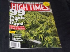 2012 JULY HIGH TIMES MAGAZINE - 99 PLANTS IN 7 DAYS FRONT COVER - L 20279