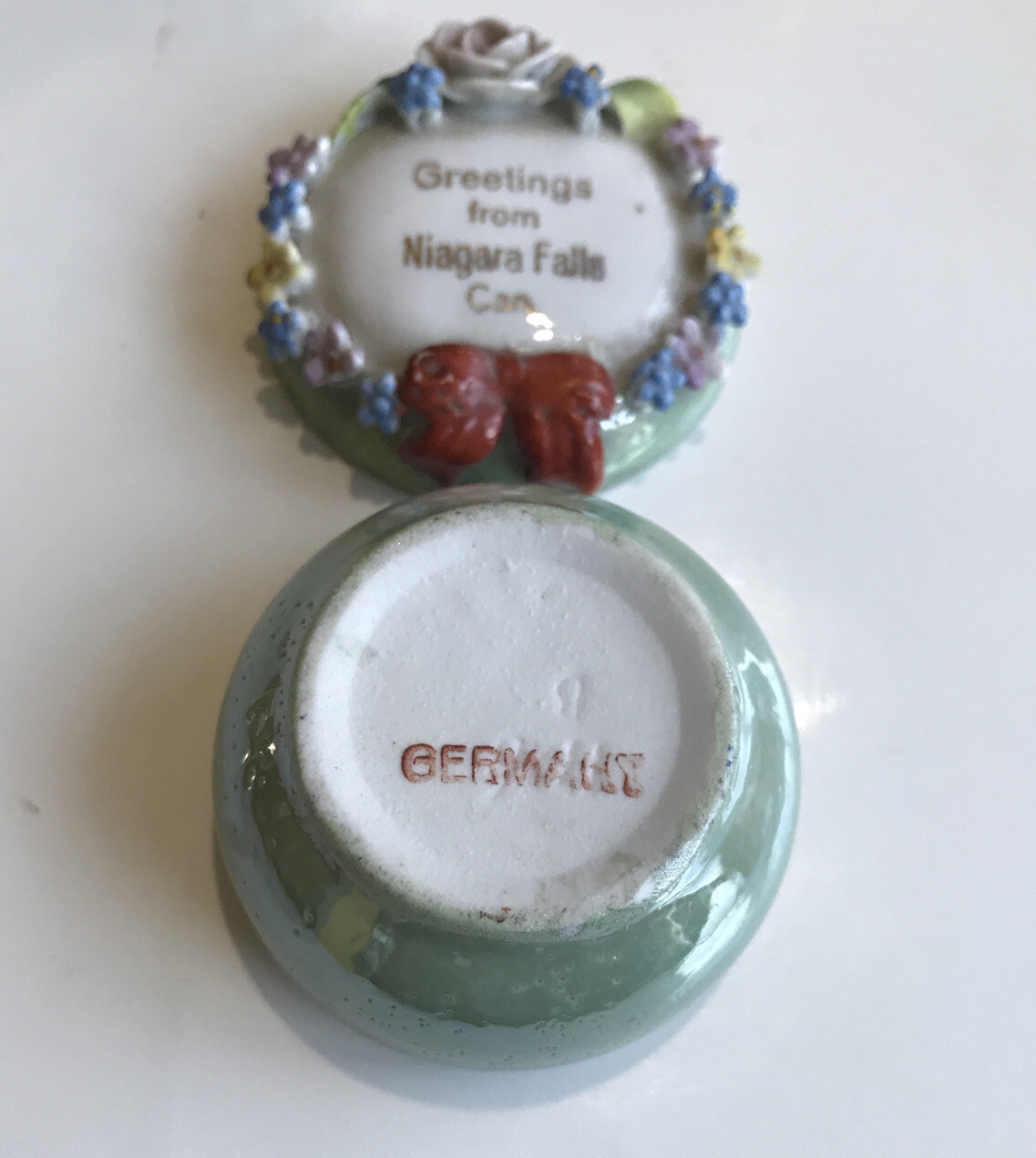 Elfinware Mossware Germany Three Trinket Boxes | eBay