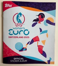 Topps UEFA Women’s Euro Switzerland Euro 2025 - Choose Single Stickers #251-#308