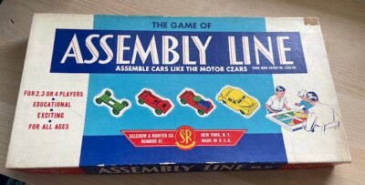 FLIESSBAND BRETTSPIEL 1953, SELCHOW & RIGHTER Nr 61