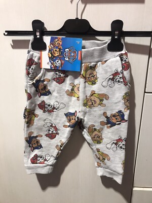 Graue Paw Patrol Chase Baby Jogginghose Größe 74 neu