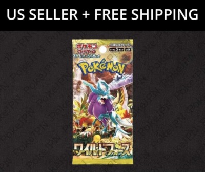 US SELLER Pokemon Wild Force Booster Pack Sv5K Japanese + EXTRA FREE EX Or V!!!