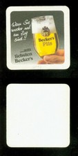 Bierdeckel Becker (14) Bier, Brauerei, St. Ingbert, Saarland