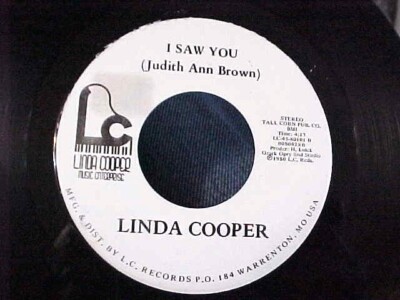 LINDA COOPER - 1980 FUNK/SOUL - NM VINYL & EX AUDIO -I SAW YOU/WHAT YOU DO TO ME