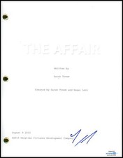 Hagai Levi "The Affair" Creator AUTOGRAPH Signed Full Complete Pilot Script ACOA