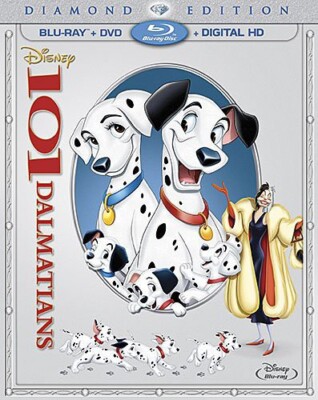 101 Dalmatians (Blu-ray) - Ex Library - - **DISC ONLY**