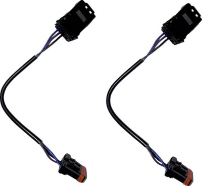 Custom Dynamics Pair of 4'' Front Turn Signal Extension Harness (CD-TS-EXT-4)