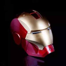 Iron Man Helmet MK7 1:1 Glow Openable Mask Cosplay Wearable Prop Child Gift
