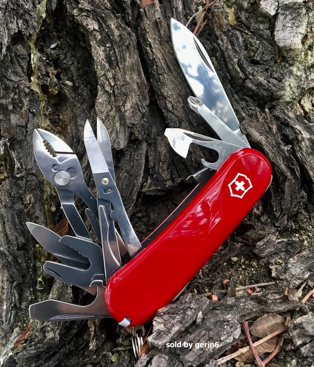 Victorinox Evolution 10, Swiss pocket knife, red