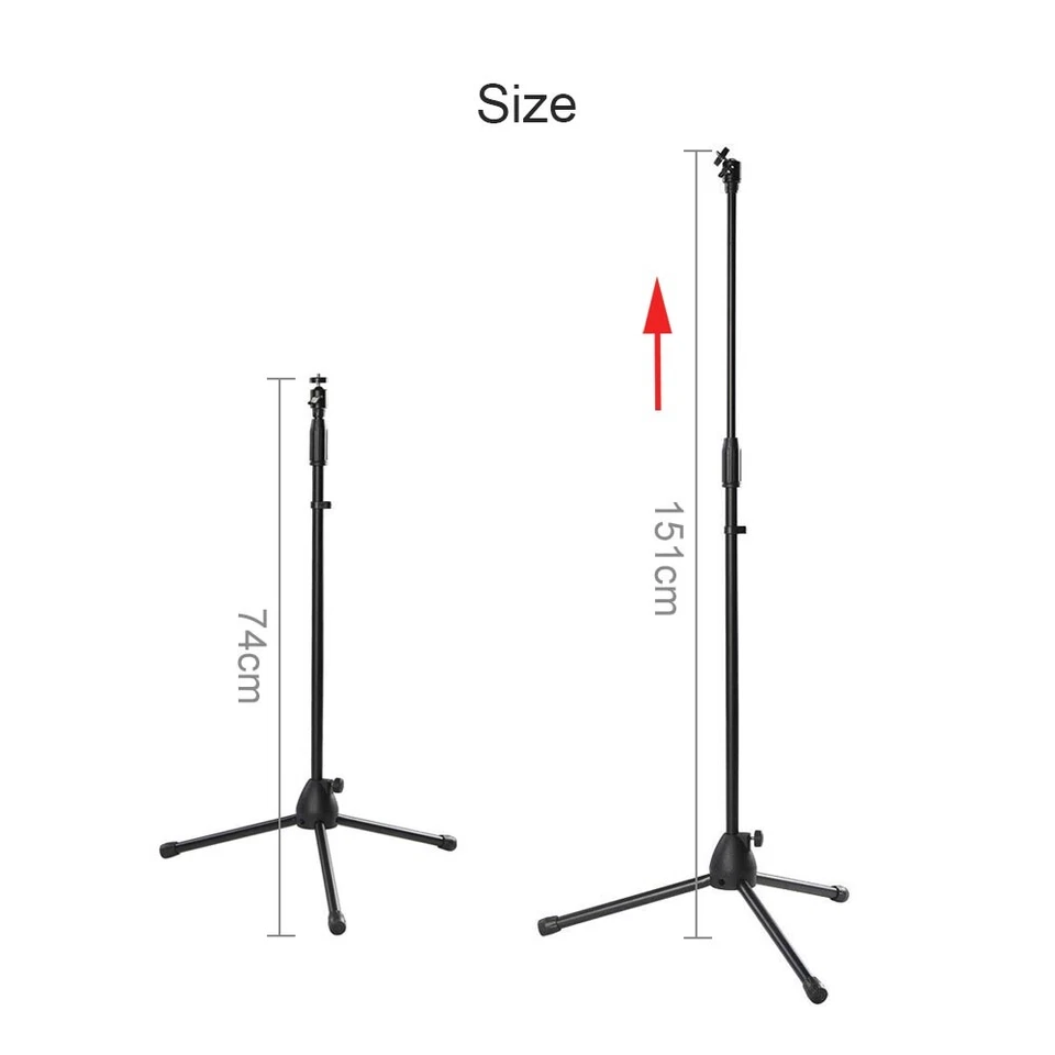 Adjustable Projector Mount Heavy Duty Tripod Height 28 To 58" For Home Office - Image 2 of 4
