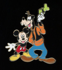 2006 Disney Parks Starter Lanyard Mickey Goofy Pin 45212