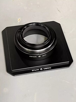 Digital Back Board Für Sony E Mount To Cambo ACTUS Kamera Adapter Lens Board Neu