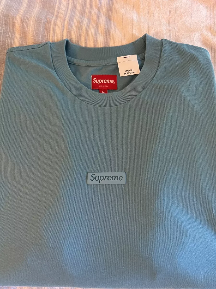 Brand New Supreme High Density Small Box Top Light Slate Size Medium bogo  pocket