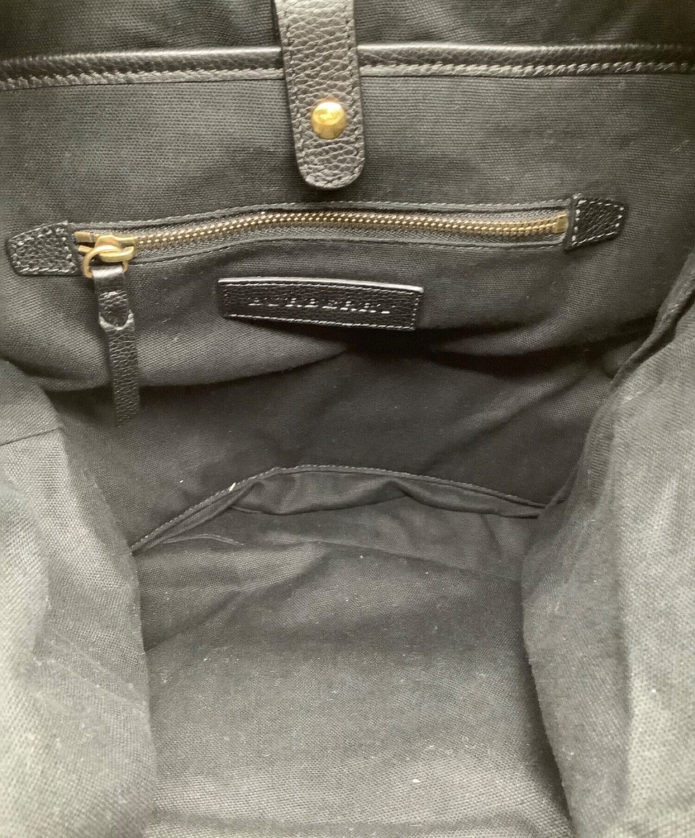 BURBERRY Backpack Bag LONDON Canvas Camel Check From Japan BURBERRY Backpack Bag LONDON Canvas Camel Check From Japan