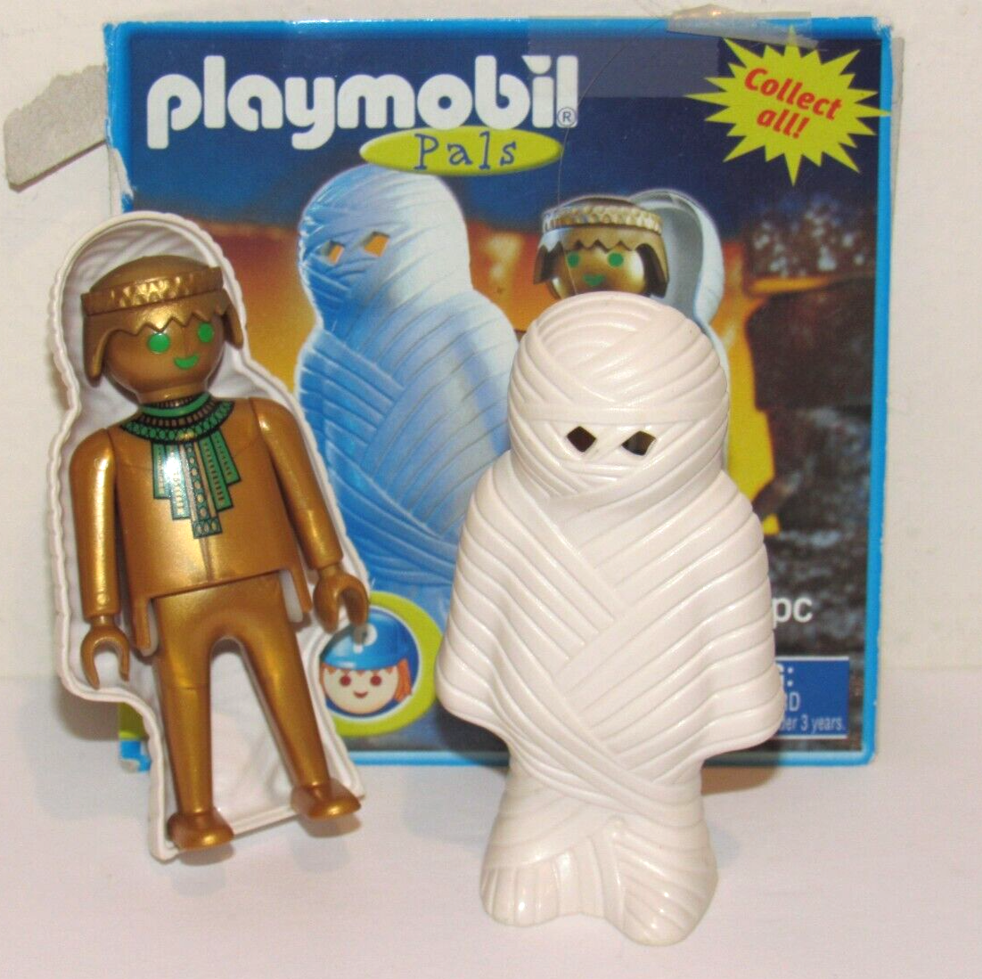Playmobil フィギュアとアクセサリー人形セット Playmobil 3025 & 4531 Set Golden Egyptian Mummy + Halloween