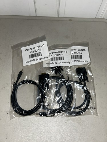 Cables to Go, C2G, 4039964; Adapter for RS232 Connectivity, RS-232, Pack of 3