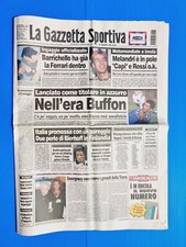 GAZZETTA DELLO SPORT 5 September 1999 Buffon-Barichello-Rita Levi Montalcini