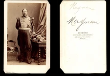 Disdéri, Paris, Magnan albumen print 6.5x9.5 1860 albumen print