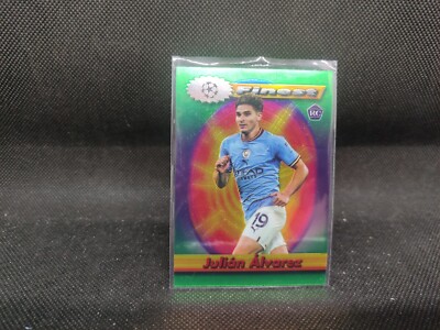 TCG Topps Finest Flashbacks Julian Alvarez RC #19 Manchester City Sammelkarte