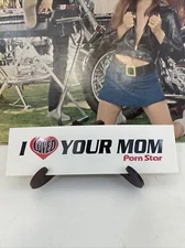 VTG 90's PORN STAR CLOTHING HOOK UPS SKATEBOARD STICKER Rare I Loved Your Mom