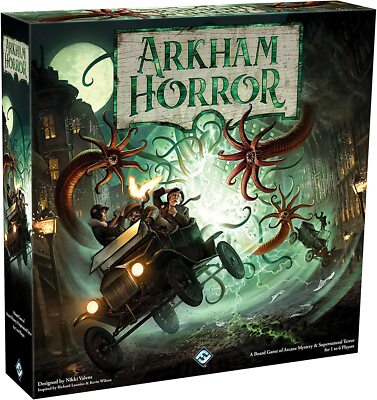 Arkham Horror: A Call of Cthulhu Board Game Third Edition