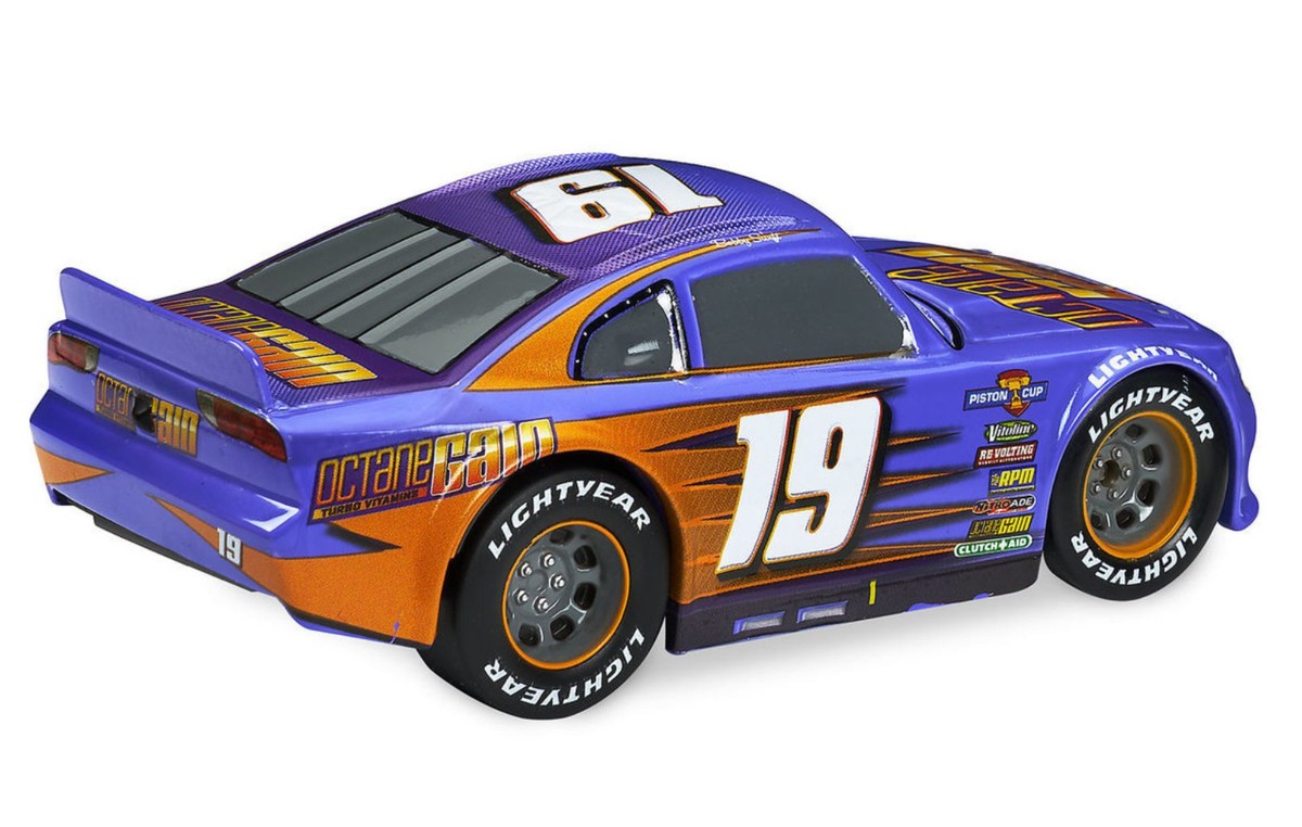 Disney Cars - Bobby Swift - Pull 'N' Race Die Cast Car - Racing